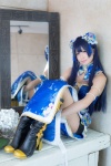 blue_hair boots cosplay double_bun fingerless_gloves hello!_aki_love_live!_participation itsuki_akira love_live!_school_idol_project pantyhose sheer_legwear skirt sonoda_umi tubetop rating:Safe score:0 user:nil!