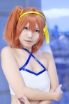 aya_(vii) cosplay hairband halter_top kousaka_honoka love_live!_school_idol_project orange_hair side_ponytail rating:Safe score:0 user:nil!