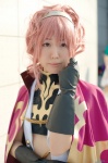 anya_alstreim cape code_geass cosplay croptop gloves hairband pink_hair shiina_yun rating:Safe score:0 user:nil!