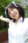 blouse cosplay going_my_yui_style hair_ribbons hoshiuta kuroda_yui shino_kei rating:Safe score:0 user:nil!