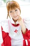 ahoge apron arika_yumemiya chippi cosplay maid maid_uniform my-otome school_uniform twin_braids rating:Safe score:0 user:nil!
