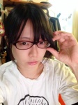 glasses iiniku_ushijima tshirt rating:Safe score:7 user:nil!
