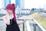 cosplay dress flower necklace original ponytail red_hair ryuuna rating:Safe score:0 user:xkaras