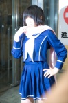 blouse cosplay enako love_plus pleated_skirt sailor_uniform scarf school_uniform skirt takane_manaka rating:Safe score:0 user:pixymisa