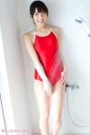 bathroom one-piece_swimsuit ponytail swimsuit wet yume_kana rating:Safe score:0 user:nil!