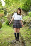 blouse costume kneesocks miniskirt motoki_aki plaid pleated_skirt school_uniform skirt ys_web-special_class_b_high_school_girls rating:Safe score:0 user:nil!