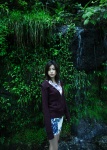 hoodie kinoshita_ayumi miniskirt skirt tshirt waterfall rating:Safe score:0 user:nil!