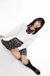 blouse kneesocks niimi_nanako pleated_skirt school_uniform skirt ys_web_351 rating:Safe score:0 user:nil!