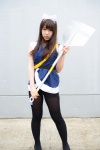 black_legwear cosplay hairbow haori kuonji_ukyo pantyhose ranma_1/2 shorts spatula tsubu rating:Safe score:0 user:pixymisa