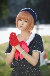 beret cosplay dress gloves kiria nanami_haruka_(uta_no_prince-sama) orange_hair uta_no_prince-sama rating:Safe score:0 user:nil!