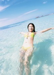 bikini cleavage kawamura_yukie ocean side-tie_bikini swimsuit wet rating:Safe score:1 user:nil!