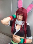 animal_ears ari bunny_ears cleavage cosplay cutoffs fur-trimmed getsumento_heiki_miina midriff shiwasu_mina rating:Safe score:0 user:nil!
