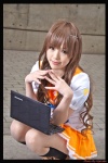 blouse cosplay culture_japan kipi laptop pleated_skirt sailor_uniform school_uniform skirt suenaga_mirai rating:Safe score:0 user:xkaras