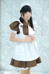 ainya apron cafe_athome cosplay dress hairband maid maid_uniform pantyhose twintails rating:Safe score:0 user:nil!