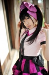 amatsuka_miyu blouse cosplay hat himekaidou_hatate miniskirt skirt tie touhou twintails rating:Safe score:0 user:nil!