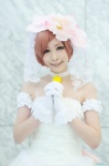 cosplay dress gloves hat hoshizora_rin love_live!_school_idol_project red_hair tamago rating:Safe score:0 user:nil!