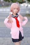 cardigan cosplay minko pink_hair pleated_skirt sailor_uniform school_uniform skirt tagme_character tagme_series twintails rating:Safe score:0 user:nil!