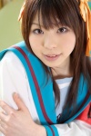 cosplay hairband hair_ribbons katou_mari sailor_uniform school_uniform suzumiya_haruhi suzumiya_haruhi_no_yuuutsu rating:Safe score:0 user:nil!
