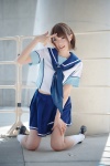 aki_(iv) anegasaki_nene cosplay kneesocks love_plus pleated_skirt sailor_uniform school_uniform skirt rating:Safe score:1 user:nil!