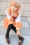 alice_parade cosplay dress headband ibara miori_(alice_parade) orange_hair pantyhose rating:Safe score:2 user:Log