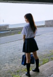 blouse bookbag clarity kneesocks pleated_skirt school_uniform skirt tie togashi_azusa rating:Safe score:0 user:nil!