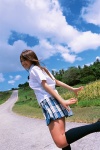 blouse costume kamata_natsumi kneesocks miniskirt pleated_skirt school_uniform skirt rating:Safe score:1 user:nil!
