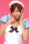 apron cleavage costume dress hairband maid maid_uniform sekiguchi_honoka rating:Safe score:0 user:nil!