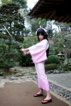 cosplay hairbow kanda_midori katana noihara_himari omamori_himari ponytail sword yukata rating:Safe score:1 user:xkaras