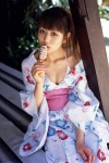 bikini_top chisekiara cleavage nakamura_chise open_clothes swimsuit yukata rating:Safe score:1 user:nil!