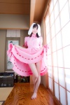 animal_ears bunny_ears cosplay dress dress_lift inaba_tewi shino_kei touhou rating:Safe score:0 user:bored_man