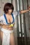 chouhi_ekitoku cleavage cosplay croptop ikkitousen pantyhose uri_(ii) rating:Safe score:7 user:nil!