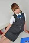 blouse miniskirt pantyhose ponytail rq-star_700 sasaki_chinatsu sheer_legwear skirt vest rating:Safe score:0 user:nil!