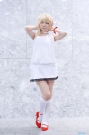 atsuki benio blonde_hair choker cosplay dress kneehighs pantyhose sheer_legwear side_ponytail zone-00 rating:Safe score:1 user:nil!