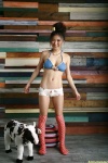 ai_(ii) bikini_top cleavage kneehighs polka_dots shorts swimsuit rating:Safe score:0 user:nil!