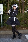 apron bottle corset cosplay gloves hairband maid maid_uniform original ribbon_tie thighhighs tier_skirt yuki_akina zettai_ryouiki rating:Safe score:1 user:pixymisa