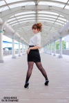black_legwear blouse chignon pantyhose skirt watch yukino rating:Safe score:1 user:pixymisa