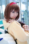 backpack coat cosplay hairband kanon_(series) mittens tsukimiya_ayu tsukimiya_usagi turtleneck wings rating:Safe score:0 user:nil!