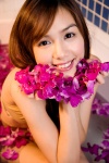 bathroom bathtub bikini flower_petal rola_chen swimsuit try_me wet rating:Safe score:0 user:nil!
