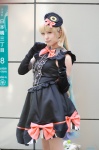 blonde_hair cosplay dress elbow_gloves gloves hairband mayu_(vocaloid) nanatyun vocaloid rating:Safe score:0 user:nil!