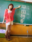 blouse boots hirata_yuka shorts rating:Safe score:0 user:nil!