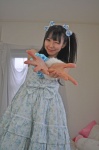 amatsuka_miyu bed dress hairbows twintails wristband rating:Safe score:0 user:pixymisa