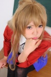 aisaka_taiga blazer blonde_hair blouse cosplay igarashi_natsumi pleated_skirt school_uniform skirt sweet_plus_-_natmu_mix thighhighs toradora! rating:Safe score:1 user:nil!