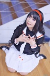 cardcaptor_sakura cosplay daidouji_tomoyo hairband pleated_skirt rion_(ii) school_uniform skirt socks turtleneck rating:Safe score:0 user:nil!