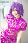 cosplay ganota_no_onna kaieda_kae makabe purple_hair qipao rating:Safe score:1 user:nil!