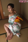 barefoot genjoshi_summer_special_2009 open_clothes togashi_azusa wet yukata rating:Safe score:2 user:nil!