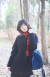 coat hina pleated_skirt scarf school_uniform skirt rating:Safe score:0 user:nil!