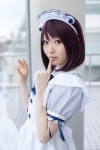 apron ayase bowtie cosplay hairband maid maid_uniform original rating:Safe score:1 user:pixymisa