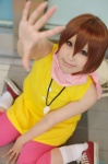 cosplay digimon_adventure dress leggings moeka scarf whistle yagami_hikari rating:Safe score:0 user:nil!