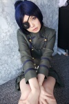 blue_hair chrome_dokuro cosplay eyepatch katekyo_hitman_reborn! miniskirt namada pleated_skirt skirt rating:Safe score:1 user:darkgray