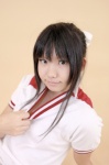 cosplay enako enaplus gym_uniform hairbow love_plus takane_manaka tshirt rating:Safe score:0 user:nil!
